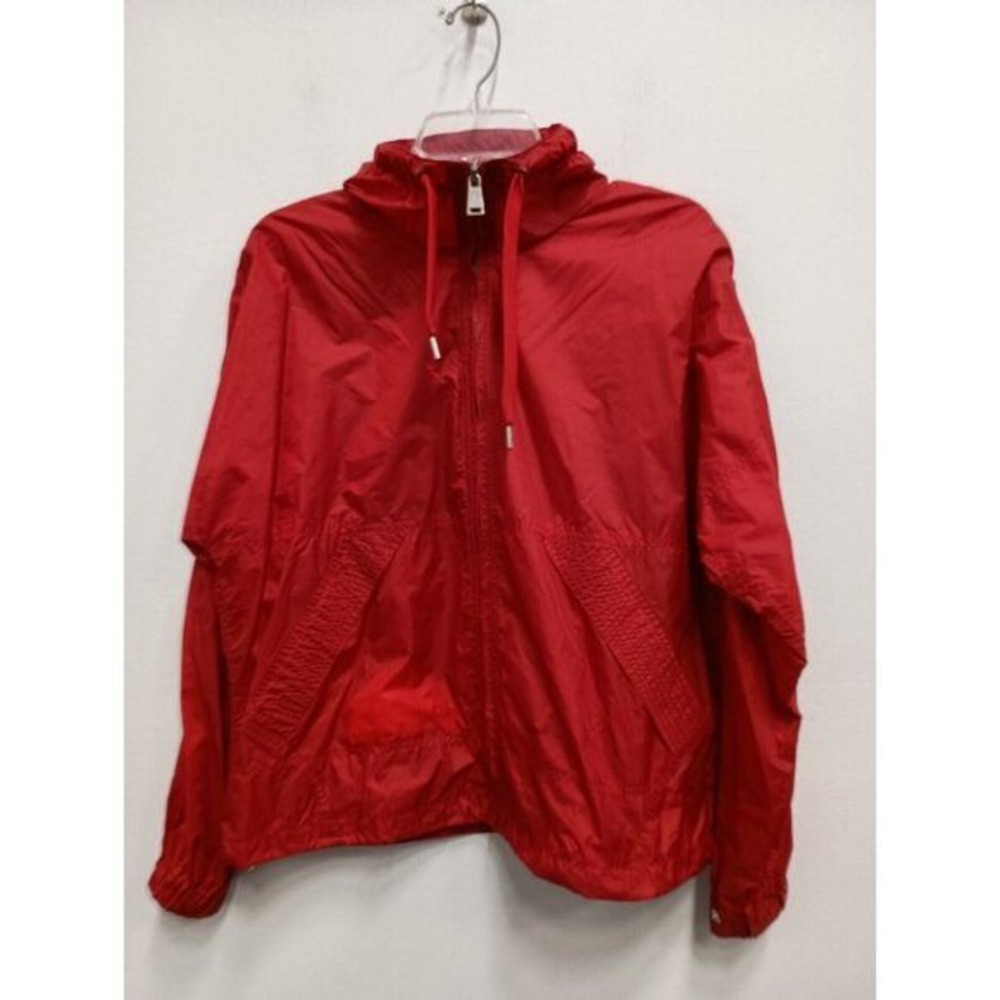 Lauren Active Ralph Lauren Windbreaker Jacket‎ Womens Large Red Hooded Outdoor